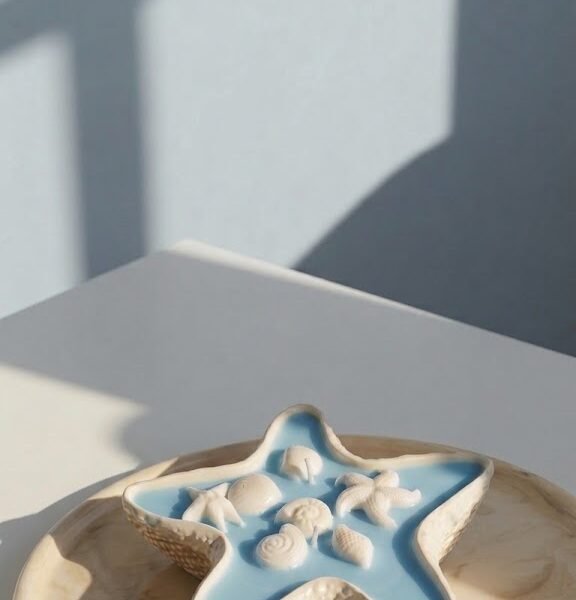 Star Fish Scented Candle