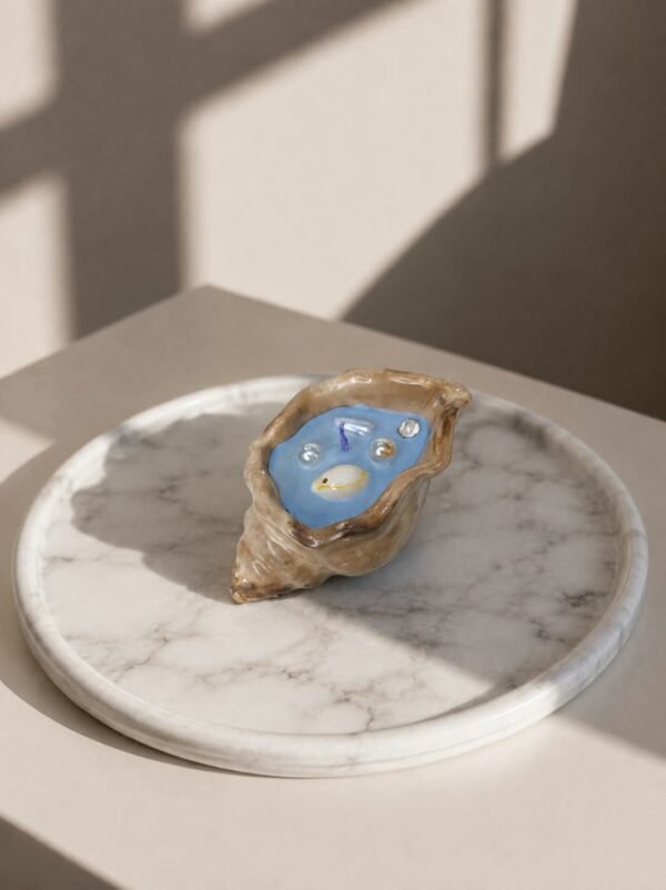 sea shell ocean candle artistic